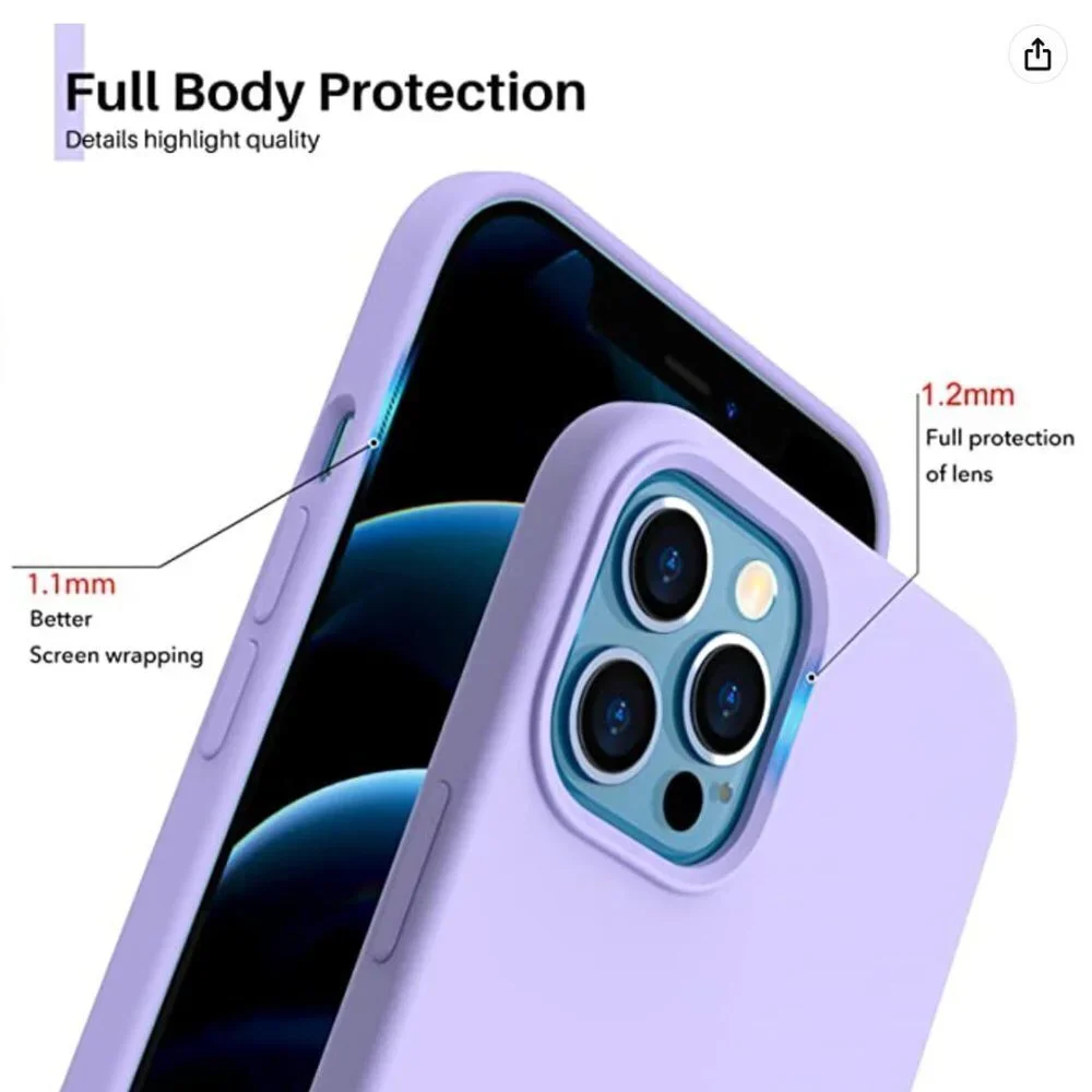 Ornarto Shockproof Protective Phone Case for 6.7